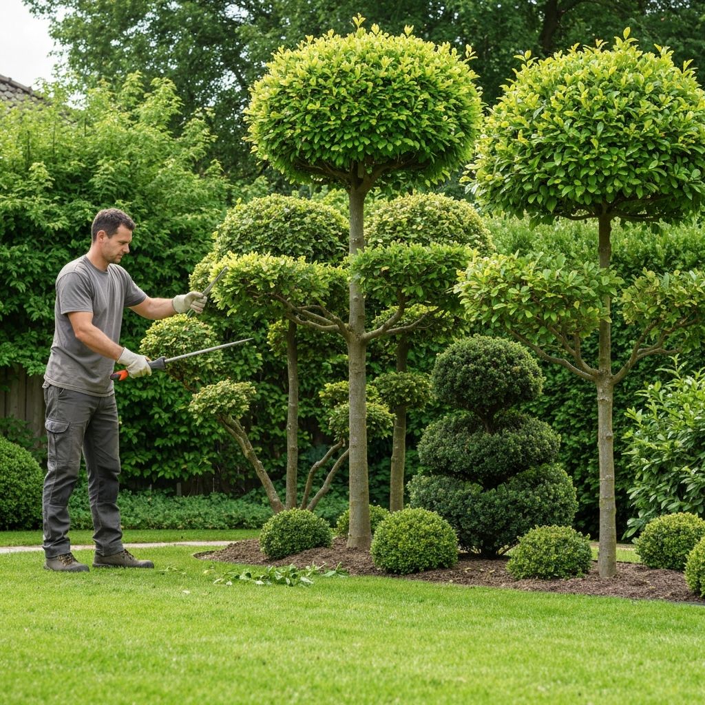 Tree and shrub trimming service